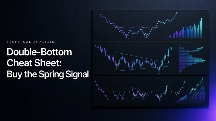 Double-Bottom Cheat Sheet: Buy the Spring Signal