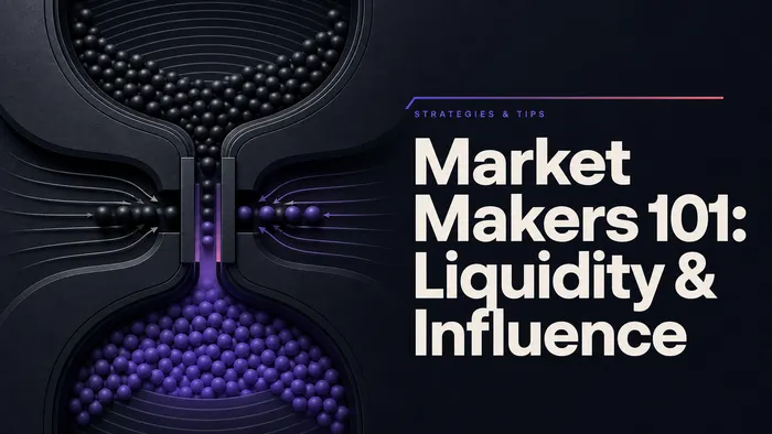 Market Makers 101: Liquidity & Influence