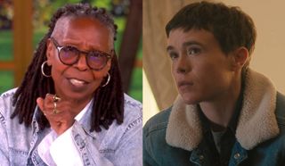 "Why do you care?": Whoopi Goldberg slams anti-LGBTQ+ critics upset over Elliot Page's role in The Odyssey
