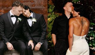 Drag Race's Denali marries longtime partner Alexander Montgomery in "joyful and fabulous" ceremony