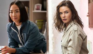 Honeymoon / Funeral: Greta Lee and Rebecca Ferguson to star in new sapphic rom-com