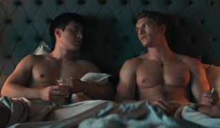 "Piece of cake": Hudson Williams and Connor Storrie on filming Heated Rivalry's sex scenes