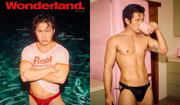"Take me to horny jail!": Fans combust over Heated Rivalry's Hudson Williams jockstrap shoot