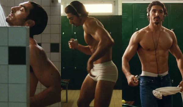 Red, White & Royal Blue’s Taylor Zakhar Perez shakes it in just his Lacoste boxers