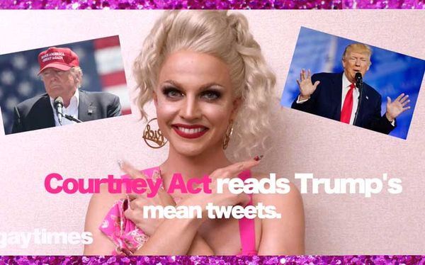 Big Brother star Courtney Act reads President Trump’s tweets to filth – watch