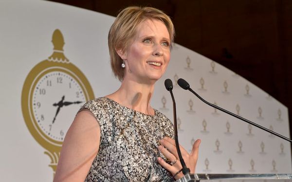 T-shirts with “unqualified lesbian” printed on them have been launched in support of Cynthia Nixon