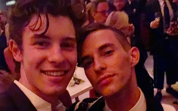 Adam Rippon finally tracked down his crush Shawn Mendes at the Oscars
