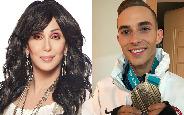 Cher praises Adam Rippon for “daring to be different” in touching essay