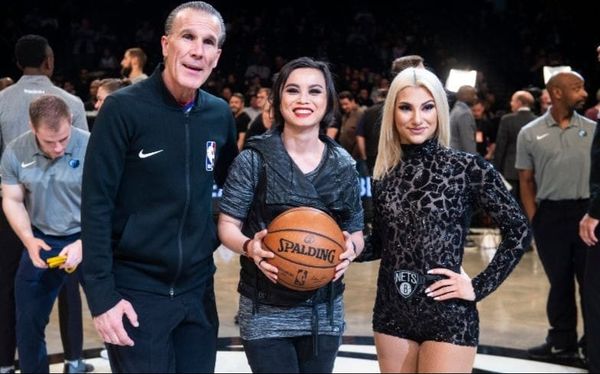 Amazin LeThi becomes the first Asian LGBTQ athlete to be honoured at Brooklyn Nets Pride Night