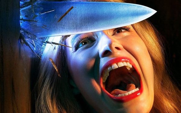 Check out the official slasher-themed poster for American Horror Story: 1984