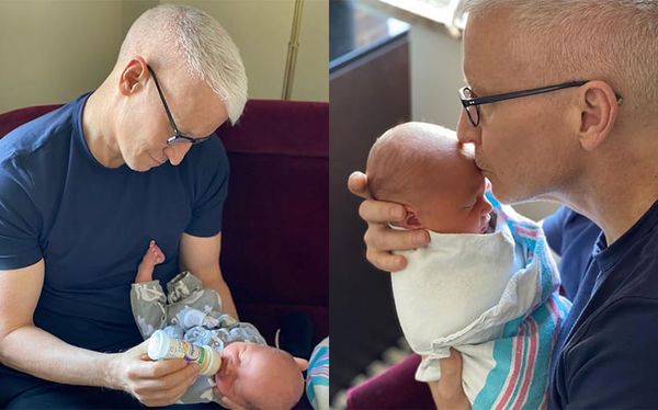 New dad Anderson Cooper says being gay is one of the “great blessings” of his life