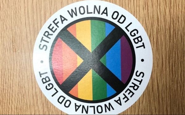 A Polish newspaper is planning to distribute ‘LGBT-free zone’ stickers