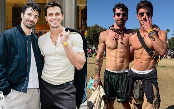 Queer Eye star Antoni Porowski and Zacharias Niedzwiecki celebrate their one-year anniversary
