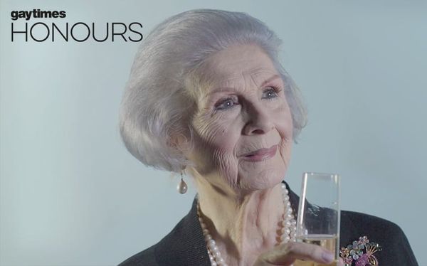 April Ashley MBE is the recipient of the Roberta Cowell Gay Times Honour