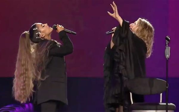 Ariana Grande and Barbra Streisand slay surprise duet of No More Tears