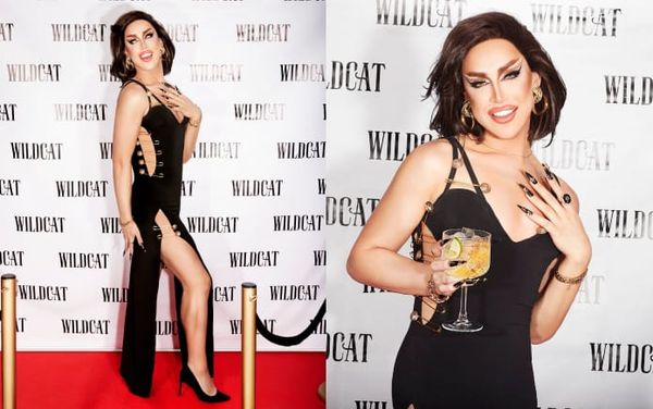 Drag Race UK star A’Whora to auction off recreation of Liz Hurley’s iconic dress for LGBTQ+ charity