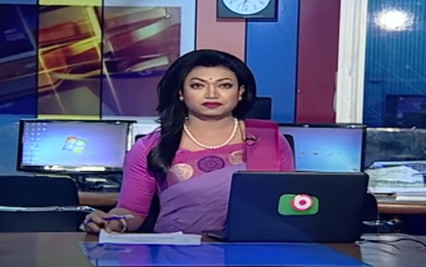 Bangladesh’s first transgender news anchor makes a flawless TV debut