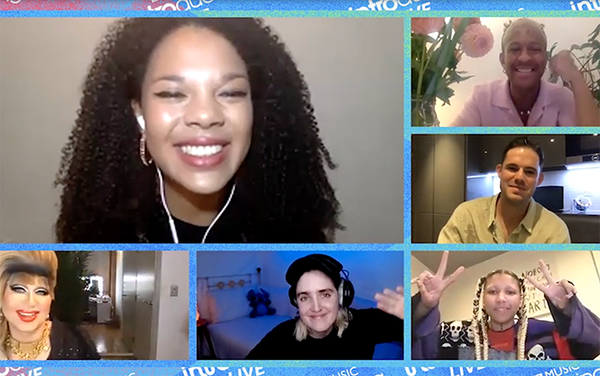 BBC Music Introducing LIVE host the LGBTQ+ Artists Sparking A Revolution panel
