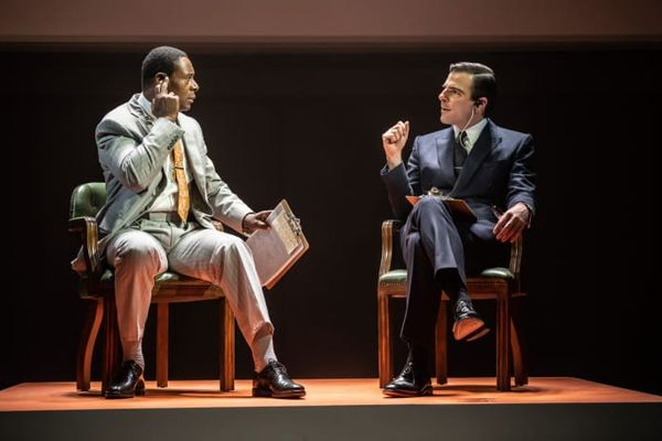 Zachary Quinto delights in West End transfer of Best of Enemies – review