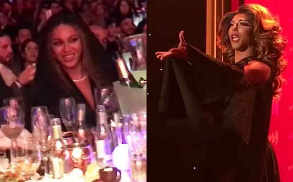 Watch Shangela perform a Beyoncé medley in front of Queen Bey herself