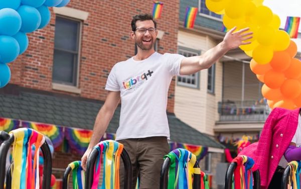 Exclusive: Billy Eichner “had so much to say” about gay community in Bros