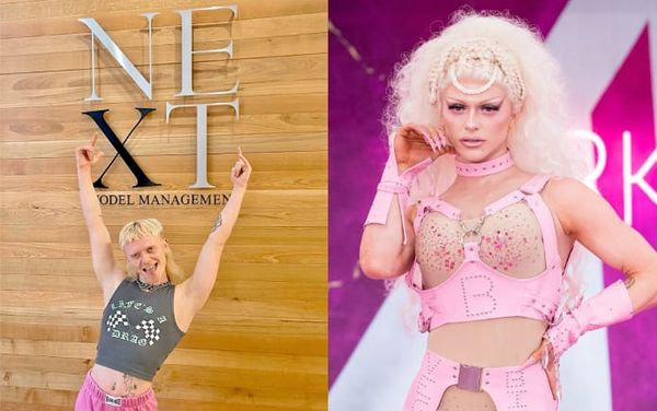 Drag Race UK star Bimini signs modelling contract in major win for non-binary representation