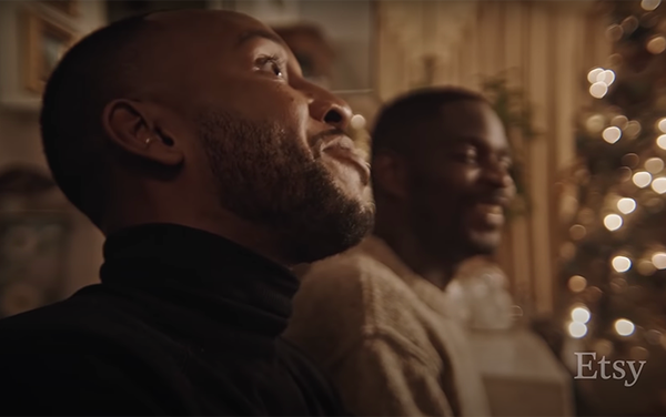 Etsy prepares for the holidays with an incredible ad that features a black gay couple