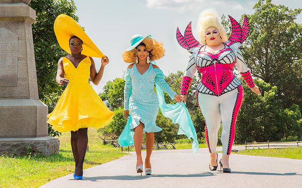 The police were “called” on Shangela, Bob and Eureka during their new show