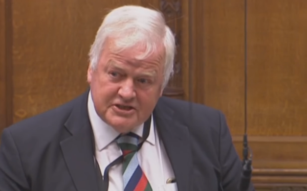 Conservative MP Bob Stewart apologises for voting against same-sex marriage