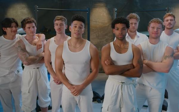 “Hubba Hubba!”: The BOOTS cast show off their strength and biceps in new featurette