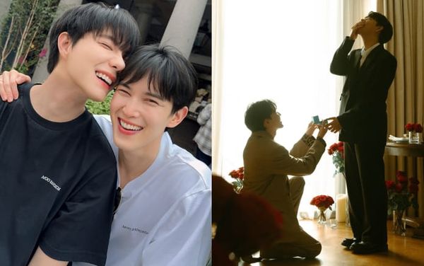 Both and Newyear announce engagement after Thailand passes marriage equality bill