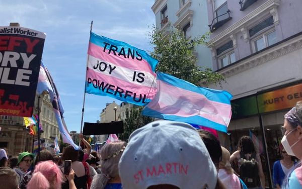 Trans Pride Brighton: Over 20,000 people march for trans liberation in largest turnout ever