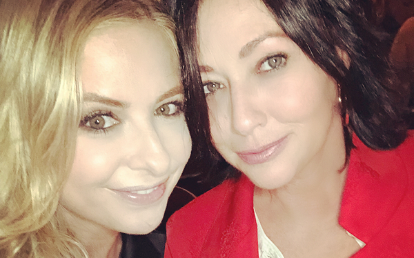 Charmed and Buffy stars support Shannen Doherty after cancer diagnosis