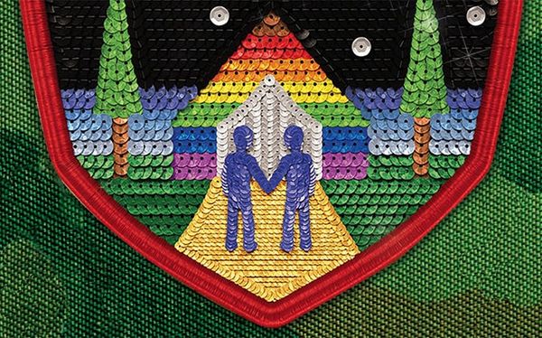 L.C. Rosen unveils cover for queer novel Camp, which critiques ‘masc4masc’ culture