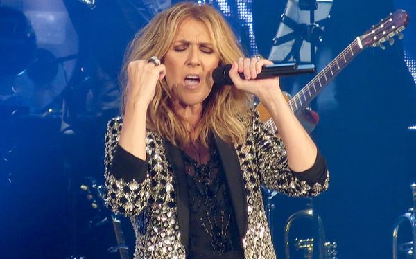 Celine Dion performed a club remix of My Heart Will Go On, and it was epic