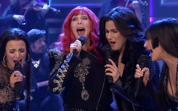 Cher slays performance of If I Could Turn Back Time with musical cast