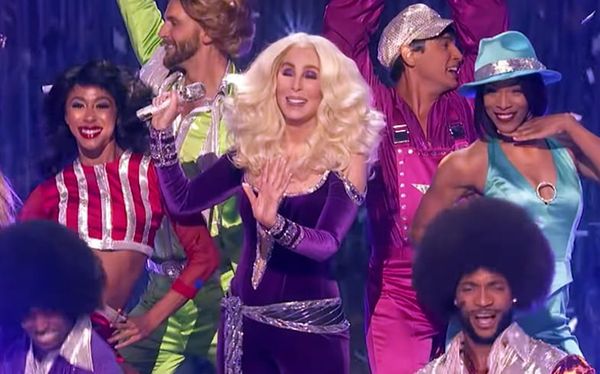 Cher performed ABBA’s Waterloo and it was the campest thing we’ve ever seen