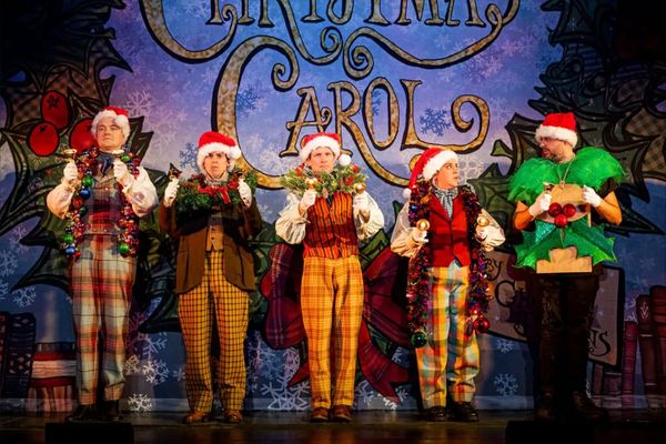 Christmas Carol Goes Wrong brings charm and festive cheer to West End – review