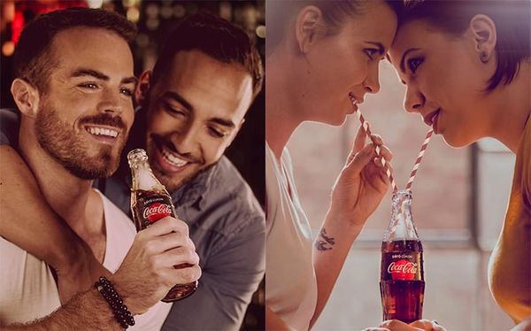 Coca-Cola adverts featuring gay couples spark boycott calls in Hungary