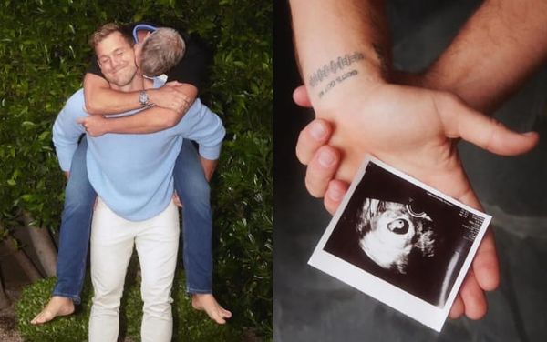 Colton Underwood expecting first baby with husband Jordan C. Brown