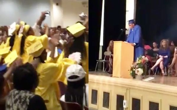 High school student gets standing ovation after coming out as bisexual in powerful speech