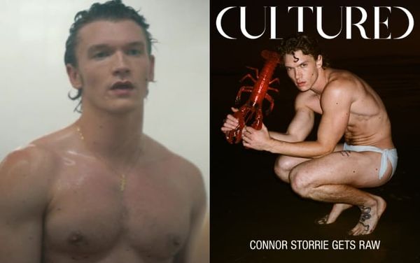 Heated Rivalry’s Connor Storrie looks hotter than ever in sultry new shoot