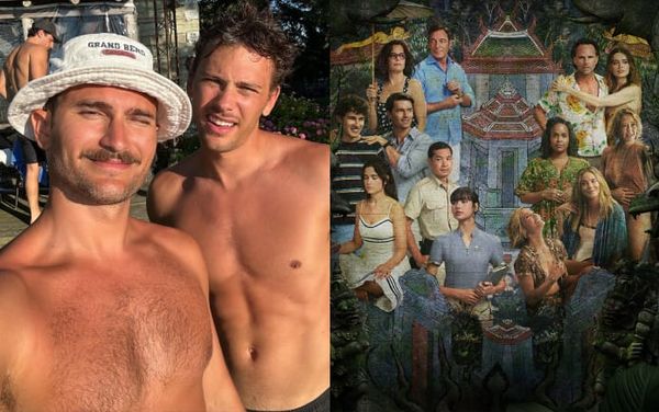 The White Lotus: Cooper Koch and gay twin pay homage to “the incest brothers”