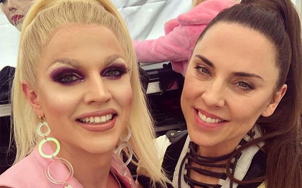 Watch Courtney Act and Mel C perform 2 Become 1 duet at New York Pride