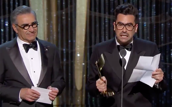 Schitt’s Creek star Dan Levy delivers passionate speech about LGBTQ equality