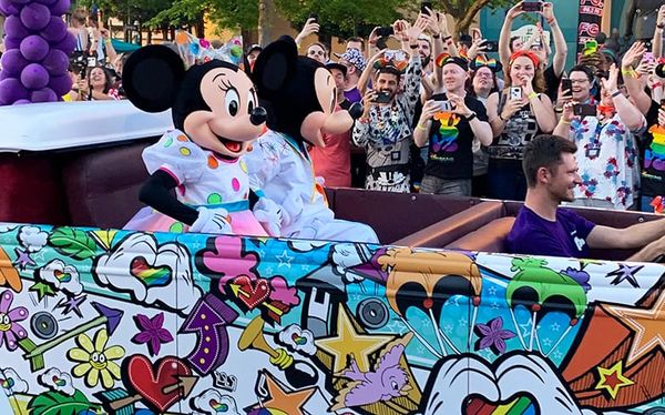 Disneyland just made history with their first ever Pride parade