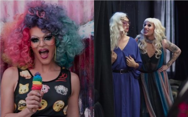 Trailer for new series of Eastsiders sees Drag Race stars in the wedding from hell