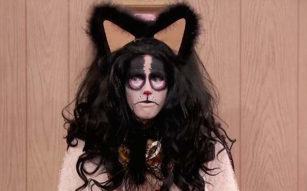 Watch the queens compete in the most clawful challenge in Drag Race HERstory