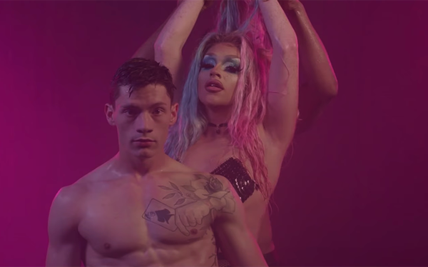 Drag Race star Ariel Versace is a fierce dominatrix in Venomous music video