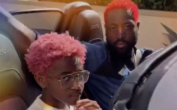 Dwyane Wade shows support for trans daughter with matching dyed hair